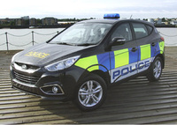 Hyundai vehicles earn their stripes with UK police forces