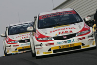 See your good luck tweet on Honda’s BTCC race cars