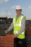 Apprentice bricklayer Kieran Maguire.