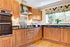 An example of the kitchens available at The Pines.