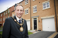 The Mayor of Tamworth chooses a Morris home