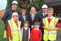 Lochmaben school kids get a lesson in site safety