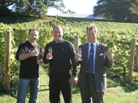 Rare Cheshire vineyard heading for a bumper crop