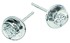 9ct White Gold Stud earrings RRP from £299