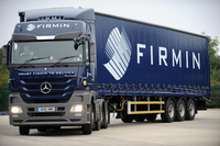 Alan Firmin chooses Mercedes-Benz Actros to launch new livery
