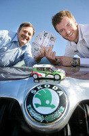Skoda donates gift of thanks after Wilks returns to rally