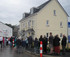 Crowds gather for the launch of Barratt’s Market Quarter development