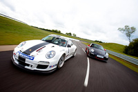 The new Porsche 911 GT3 Cup race car