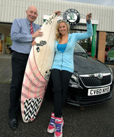 Surf’s up at Sinclair Skoda