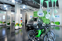 THINK City star attraction at Electric Mobility Concept Store