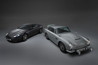 Aston Martin modern icon meets the most famous car in the world