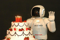 Honda's humanoid robot celebrates 10th anniversary