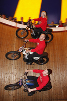 Live bike action at Footman James Classic Motorbike Show