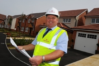 Redrow team in Bromborough celebrate award win