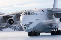 New blue-ice runway opens in Antarctica