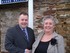 Andrew Biggs, manager at Marchand Petit, and Janine Davey, of Taylor Wimpey