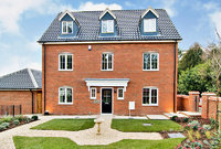 Final family homes at Woodlands in Barham