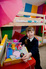 Competition winner Olivia in her dream bedroom
