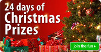 24 days of Christmas prizes