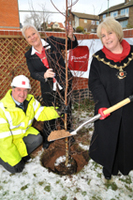 Peveril Homes celebrates National Tree Week in Sherwood