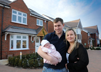 High spec Tipton homes attract new family