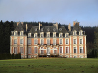 Traditional renovations in grounds of majestic French Chateau