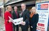 Kelly Risdale of Linden Homes with the team from Davies & Davies