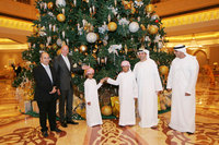 Record breaking celebrations at Emirates Palace