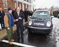 THINK delivers its first US built electric cars