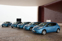 MOBI.E receives 100% electric Nissan LEAF fleet