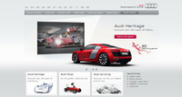 Audi interactive history of Vorsprung durch Technik