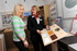 Priory Fields resident Tracey Gough and sales consultant Sara Eccles.