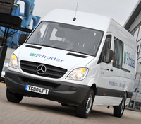 Rhodar cuts emissions with Mercedes-Benz Sprinters