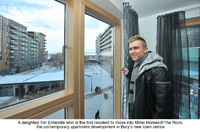 First resident moves in at The Rock, Bury