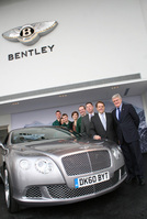 John Hayes MP crafts an apprenticeship visit to Bentley Motors