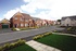 A street scene of new Redrow homes at Sandhurst Gardens, Chorley