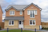A typical Bellway showhome at The Avenues, Glasgow