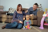 Part-exchange helps Ayrshire family move up the property ladder