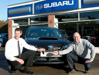 Dream made reality for winner of stunning Subaru WRX STI