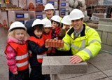 Berrow children visit real-life 'Bob the Builders'