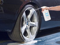 Wheel cleaning