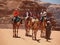 Family adventure under the stars of Jordan 