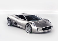 Jaguar C-X75 zooms into the Heritage Motor Centre