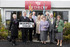 Relatives of Pilot Officer Walter Beaumont, pictured at Wheatley Chase