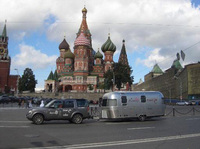Airstream and Land Rover Discovery - the ultimate rig tours Europe