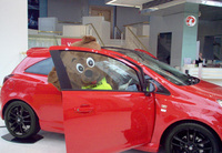 Vauxhall recruits bear for Air Ambulance