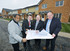 Cy Powell, Alan Rogers, Councillor Joe Anderson and Don Craven 