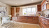 The show home kitchen at Higham Place, Nuneaton.