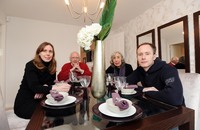Family enjoy village life with new homes in Weston