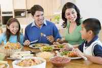 Making the most of family meal times
